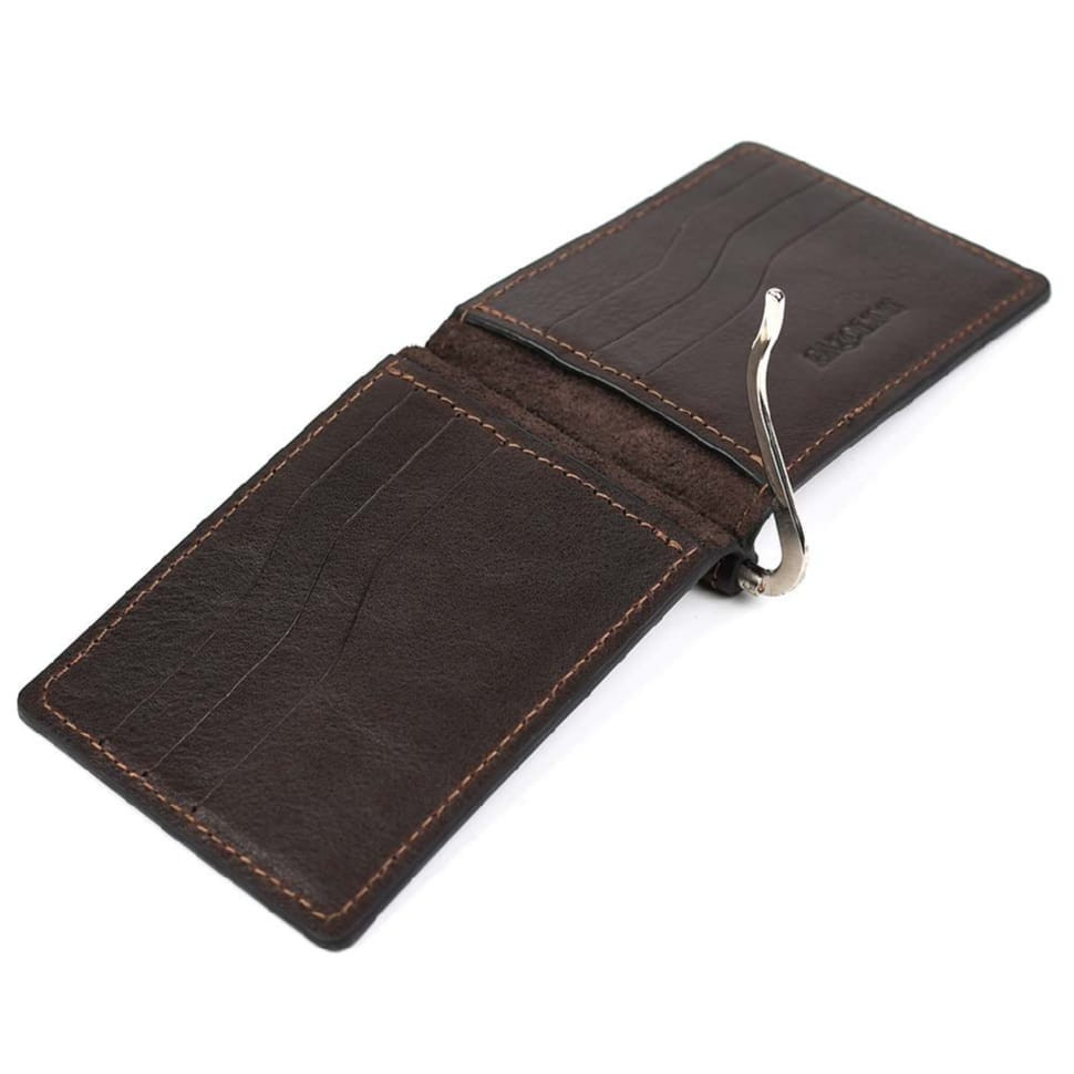 Затискач Carlo Pazolini CP5620 шкіра шоколад