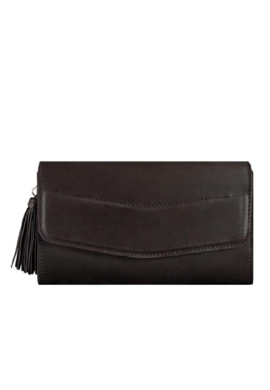 Alice womens leather bag dark brown Crust