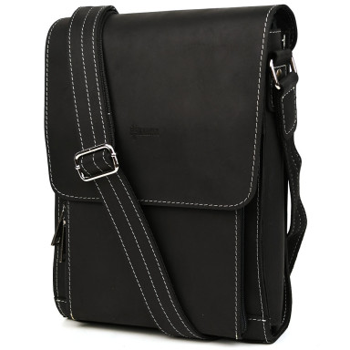Men's shoulder bag TARWA RAw-4027-3md A4 format, 14-inch notebook