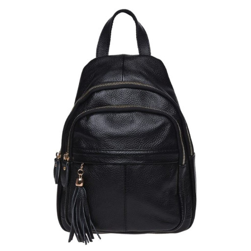 Жіночий шкіряний рюкзак Keizer K11032-black
