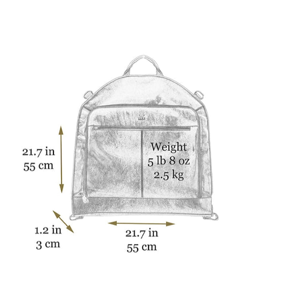 Шкіряний портплед, гармент, сумка для костюма - Travels with Charley - Time Resistance 5212801