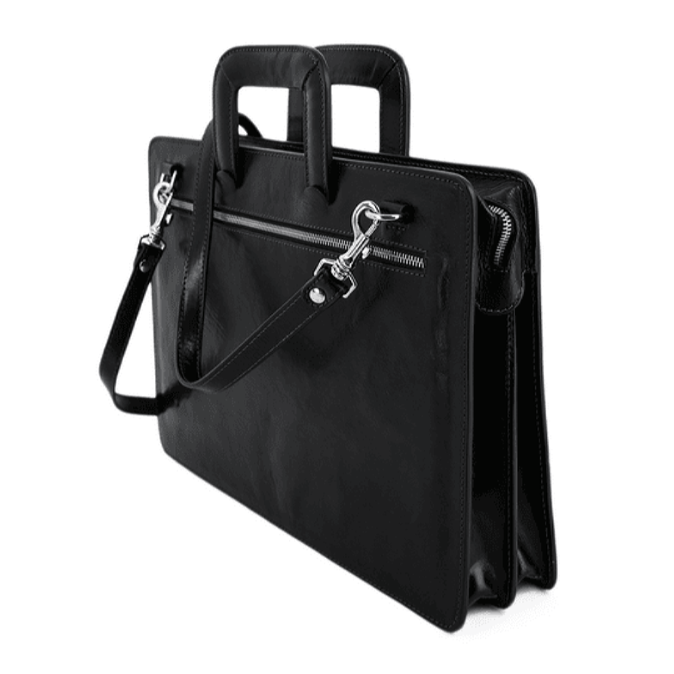 Шкіряний портфель - The Tempest - Чорний колір - Time Resistance 5216301