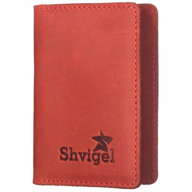 Credit card holder SHVIGEL 15305 Red
