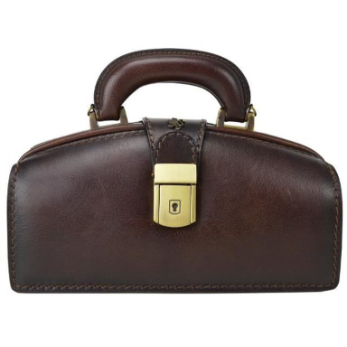 Pratesi BCF120/N - Handbag Lady Brunelleschi Bruce in cow leather Bruce Coffee