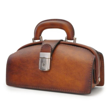 Pratesi BCF120/N - Handbag Lady Brunelleschi Bruce in cow leather Bruce Coffee