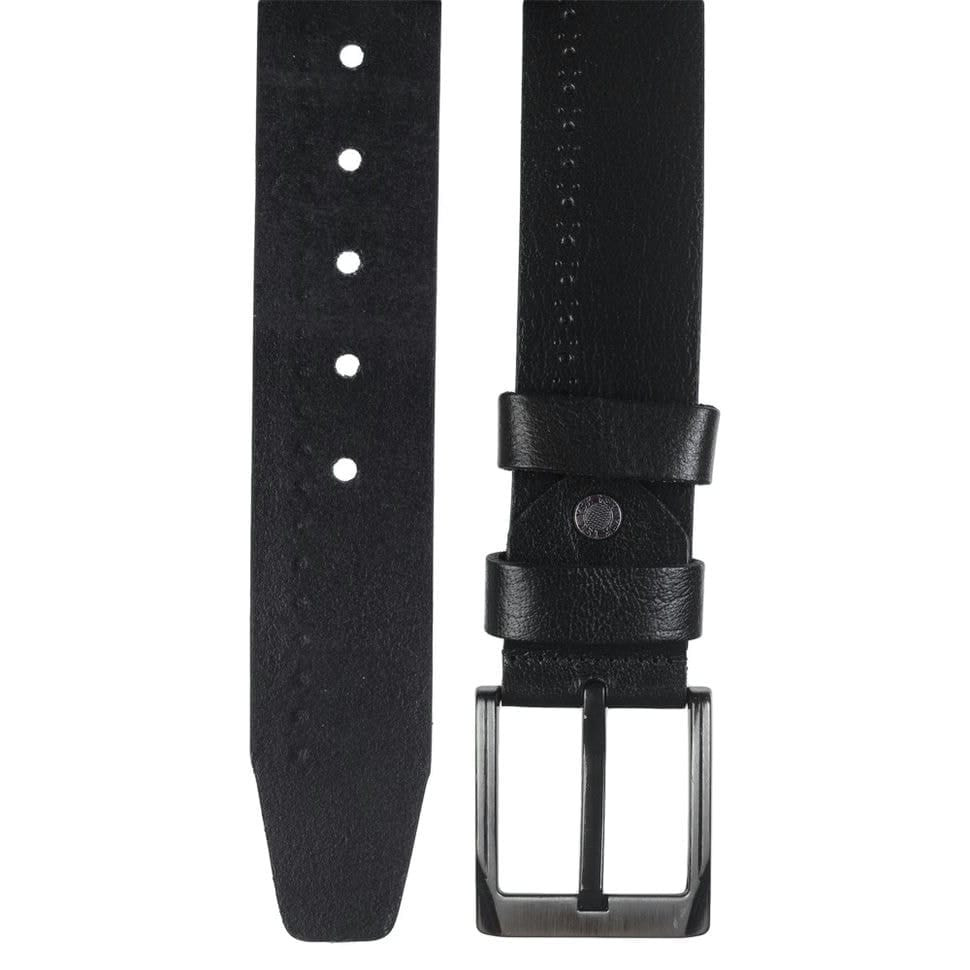 Ремінь шкіряний YSK джинсовий 5 см 3090-1 чорний