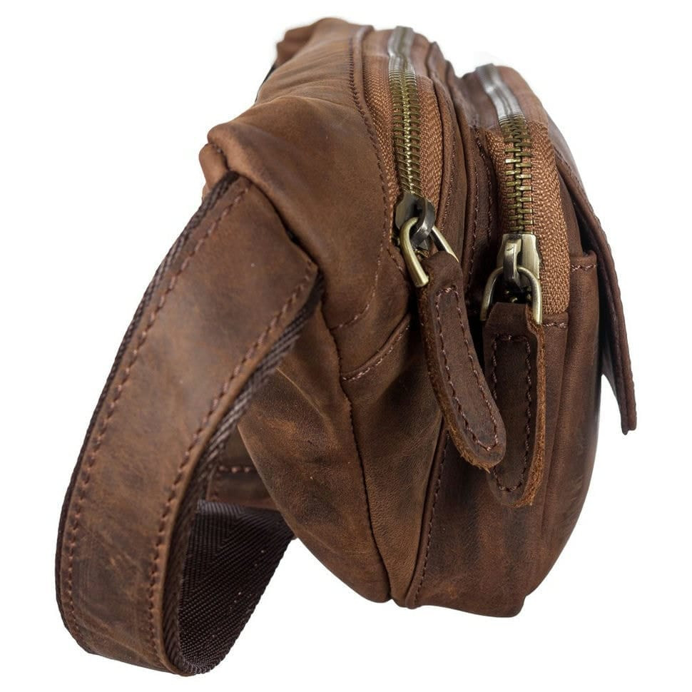 Сумка шкіряна Tony Bellucci 5186-07 рудий нубук