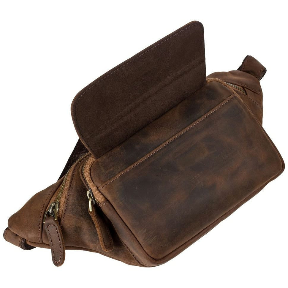 Сумка шкіряна Tony Bellucci 5186-07 рудий нубук