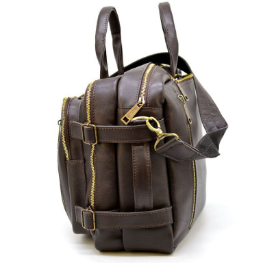 Men's leather backpack bag GC-7014-3md TARWA