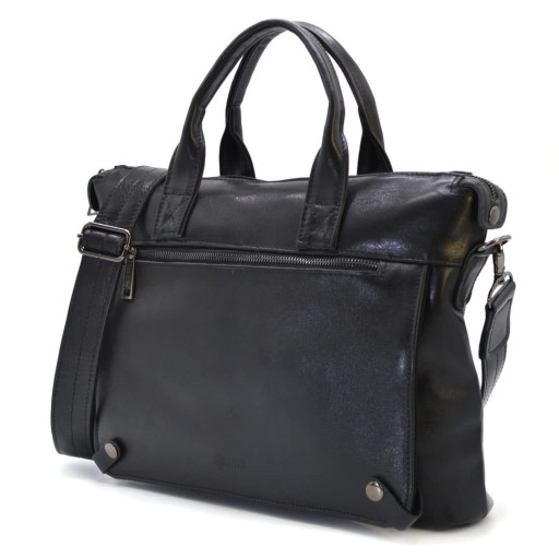 Чоловіча шкіряна сумка з відділенням для ноутбука і клапаном GA-7120-1md TARWA