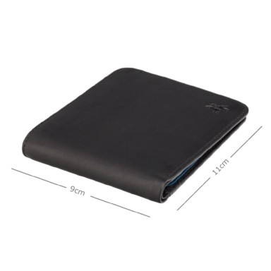 Men's wallet Visconti VSL35 Trim with RFID (Black-Cobalt)