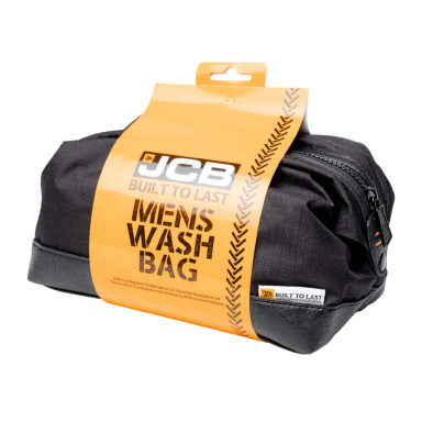 Textile toiletry bag JCB WB2 Black
