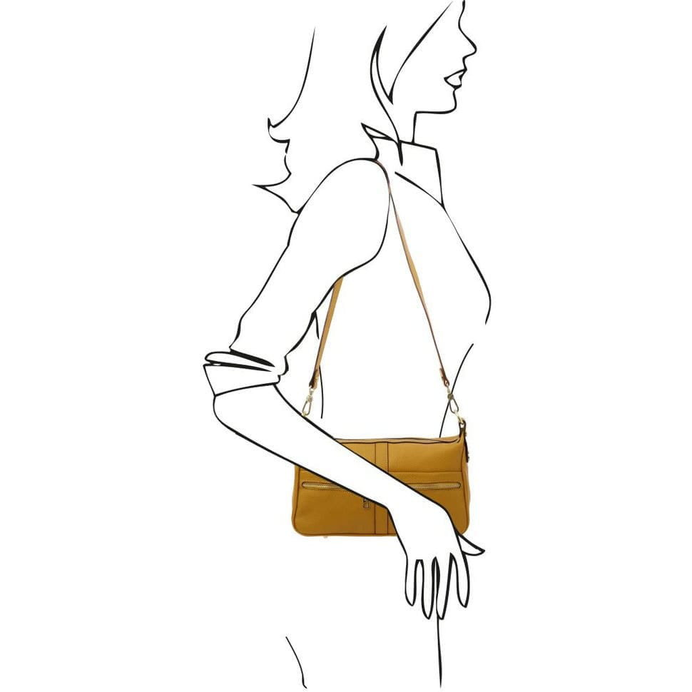 TL Bag Шкіряна сумка через плече Tuscany TL142133