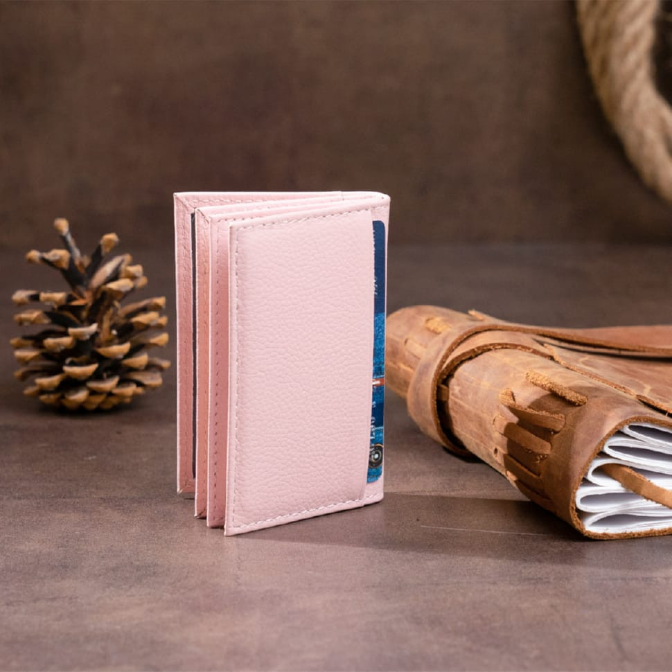 Фактурний гаманець для чоловіків з натуральної шкіри з тисненням CANPELLINI 21927 Коричневий