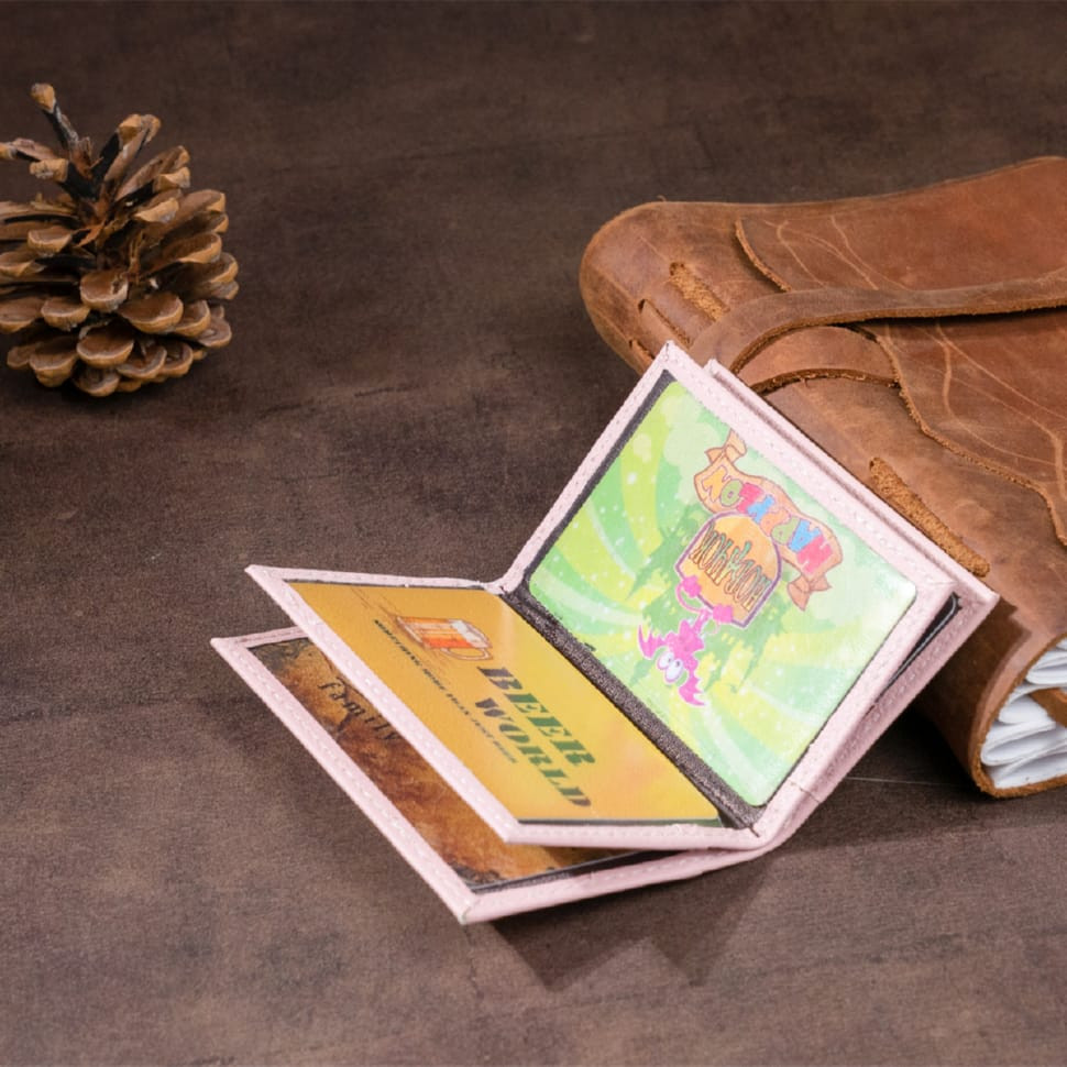 Фактурний гаманець для чоловіків з натуральної шкіри з тисненням CANPELLINI 21927 Коричневий