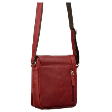 Сумка чоловіча Visconti S7 Messenger Bag A5 Lee (Red)