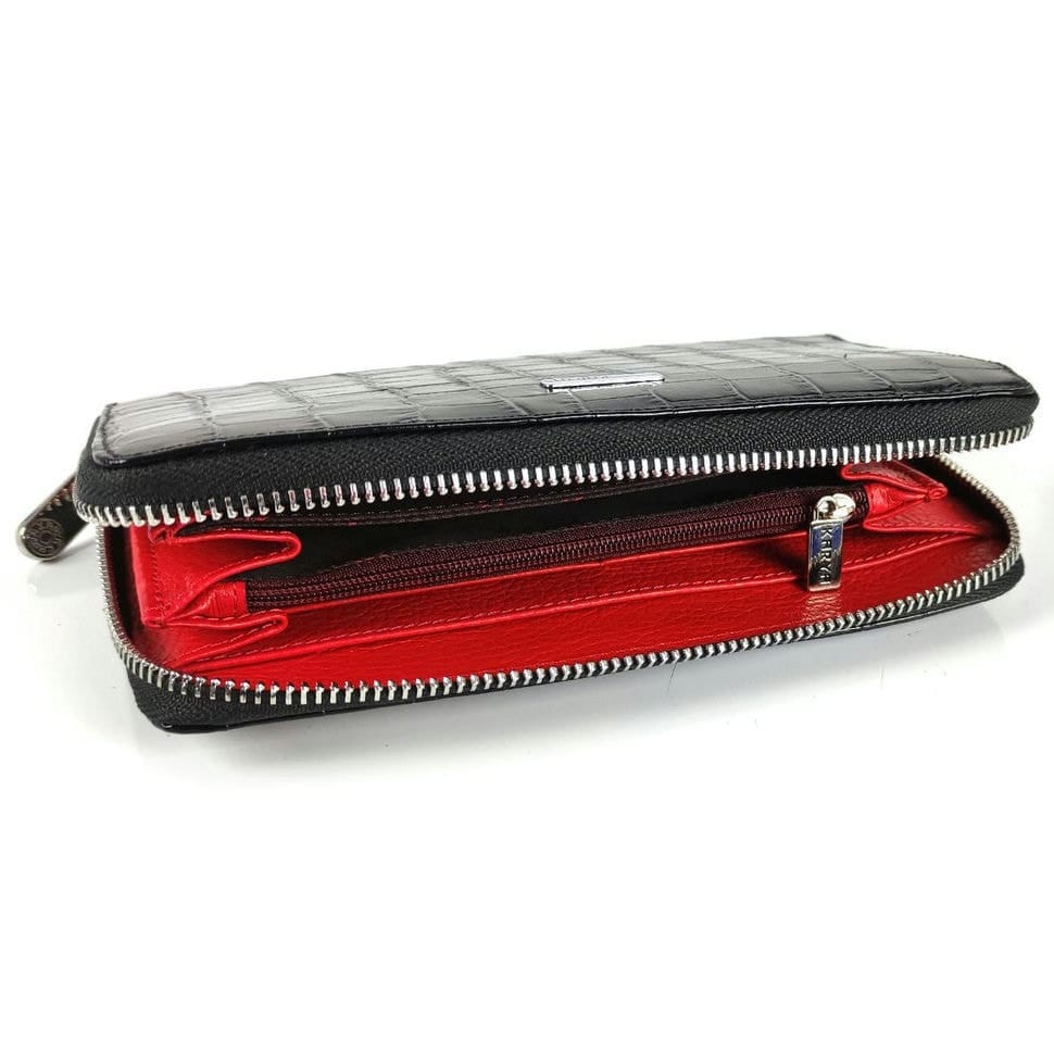 Жіночий чорний клатч F-CR-CC-1072A