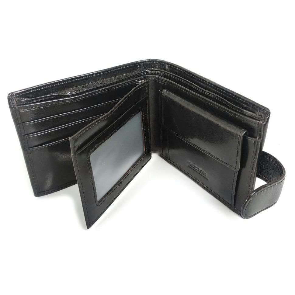 Чоловічий середній портмоне на кнопці Boston BST-B5-026BA