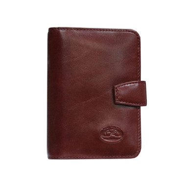 Leather pocket notebook Italico 1649 rosso red