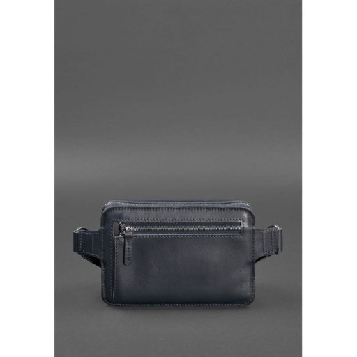 Шкіряна сумка Dropbag Mini темно-синя