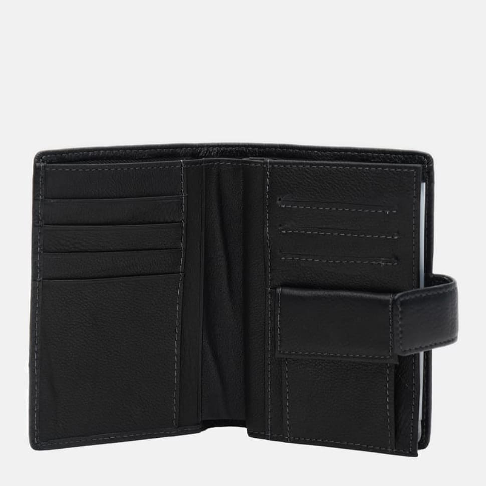 Чоловічий шкіряний портмоне Ricco Grande k1014-Abl-black