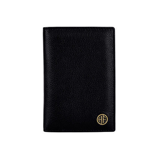 Шкіряна обкладинка для документів Hammonds Flycatcher PH602 Nappa Black (Чорний)