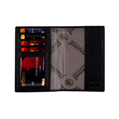 Hammonds Flycatcher PH602 Nappa Black Leather Document Cover