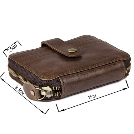 Візитниця Vintage 14604 Коричнева