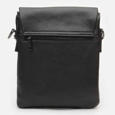 Men's leather bag Borsa Leather K12056-black