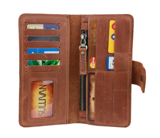 Гаманець жіночий шкіряний SULLIVAN 80249(8) світло-коричневий