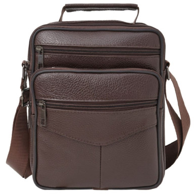 Барсетка м'яка шкіряна BUFFALO BAGS M510C коричнева