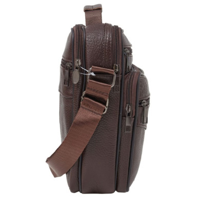 Барсетка м'яка шкіряна BUFFALO BAGS M510C коричнева