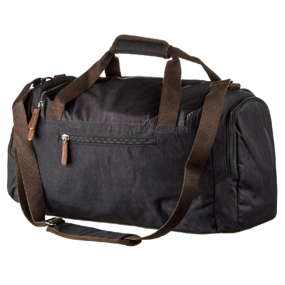 Дорожня сумка текстильна Vintage 20136 Чорна