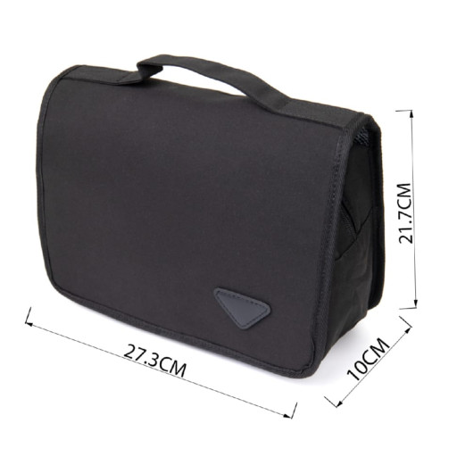 Текстильна сумка-органайзер у подорож Vintage 20657 Чорна