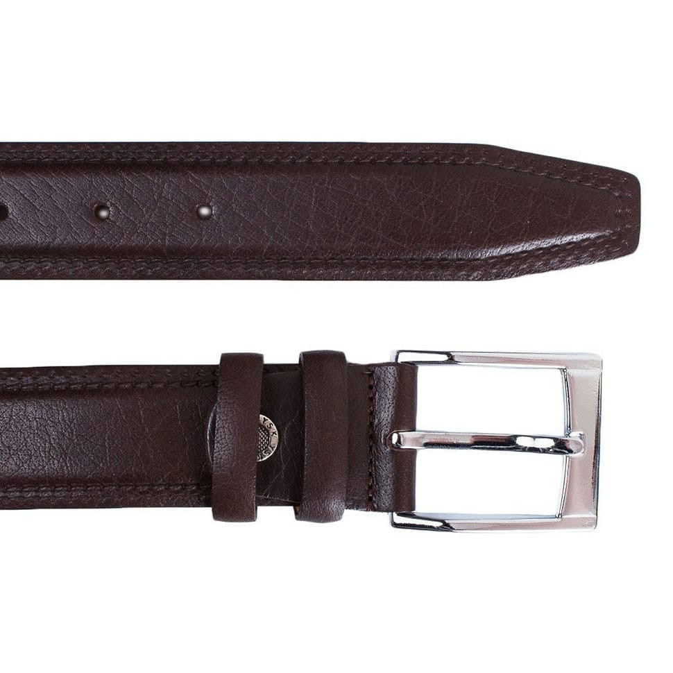 Ремінь шкіряний YSK класичний 1026 корич