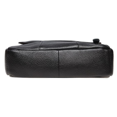 Men's leather bag Borsa Leather K18863-black