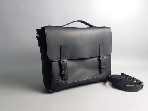 Чоловічий шкіряний портфель B665