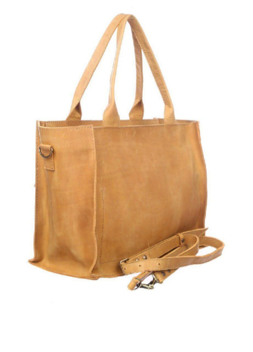 Сумка Велика Dekey, колір - жовтий 015ж