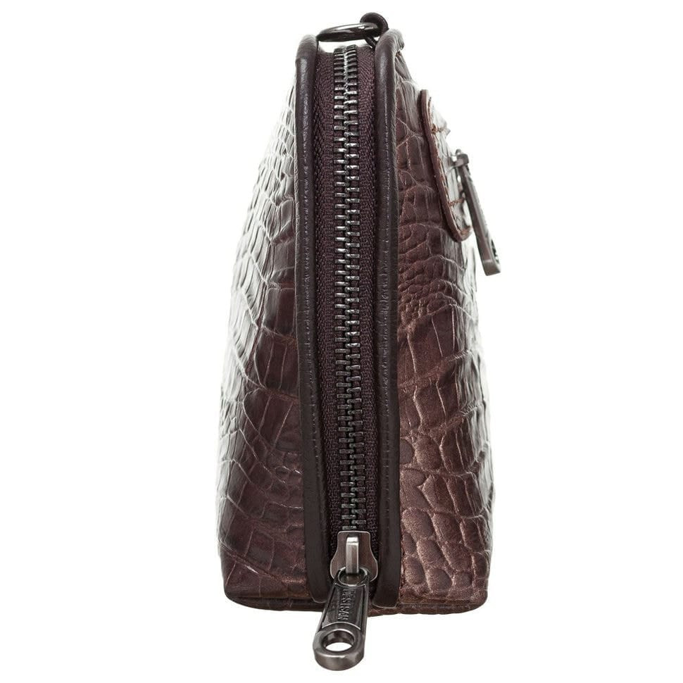 Сумка жіноча шкіра Desisan 2012-4228 бежевий кроко