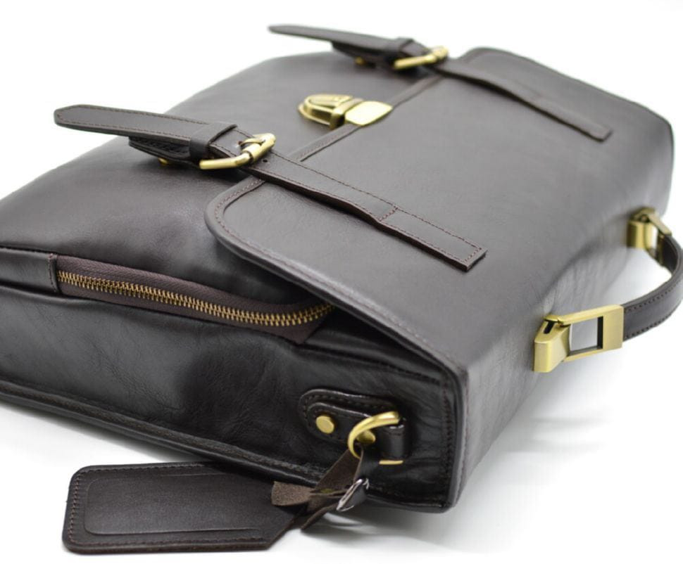 Портфель чоловічий TC-4464-4lx TARWA, з натуральної телячої шкіри