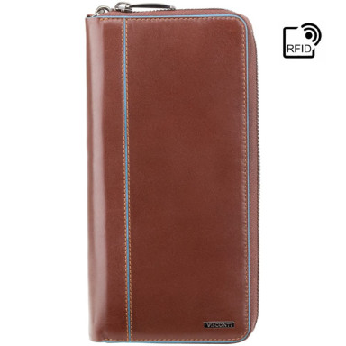 Портмоне дорожнє Visconti ALP89 Alfred (Italian Brown)