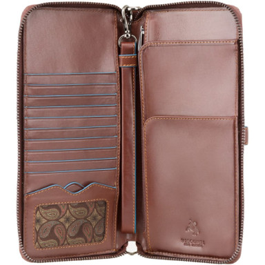 Портмоне дорожнє Visconti ALP89 Alfred (Italian Brown)
