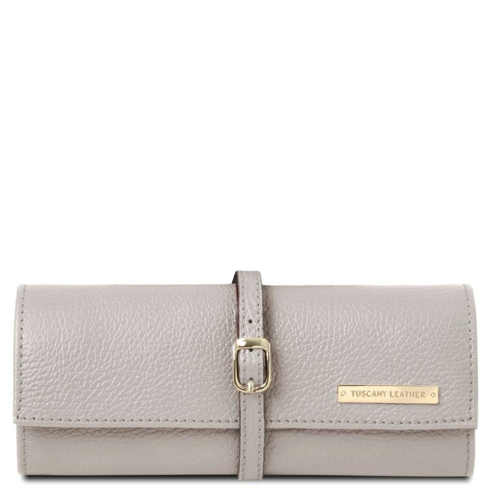 Футляр для зберігання ювелірних виробів із мякої шкіри Tuscany TL142193