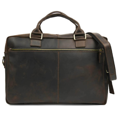 Large leather bag for documents, 17-inch notebook TARWA RC-3160-4sa