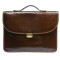 Портфель кожаный Italico 8091 cognac коньячный