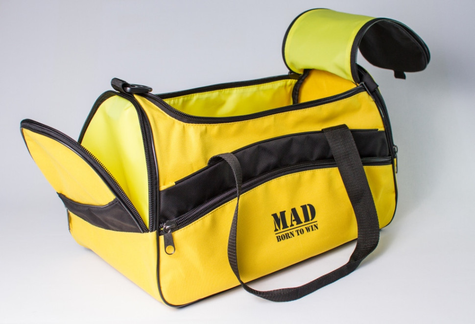 TWIST Yellow Frame Duffel Bag by MAD | born to win™