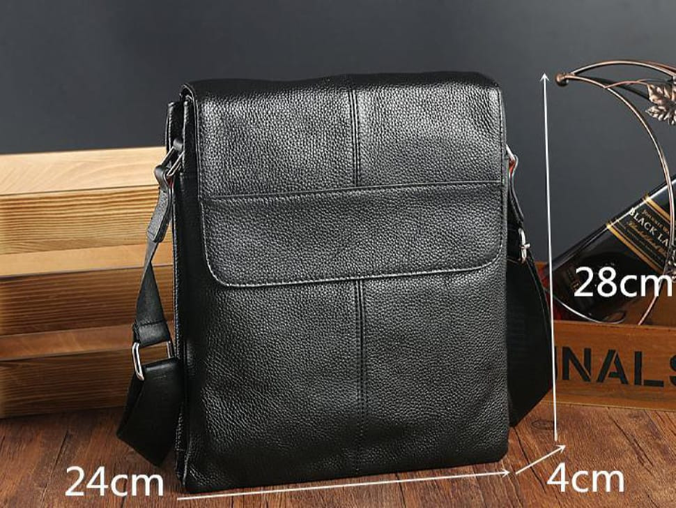 Сумка через плече чоловіча шкіряна Tiding Bag A25-064A