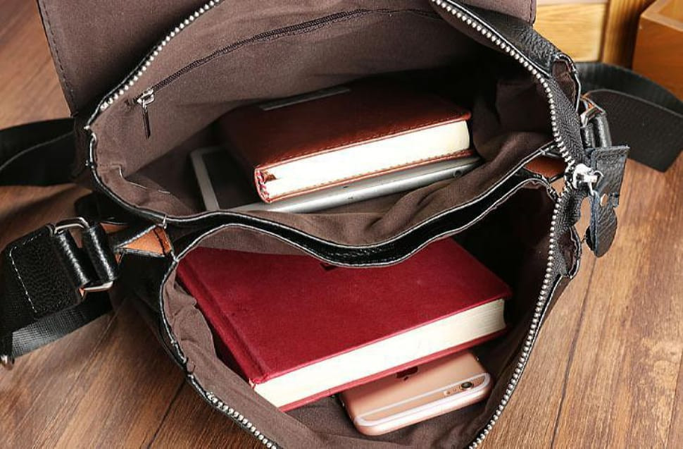 Сумка через плече чоловіча шкіряна Tiding Bag A25-064A