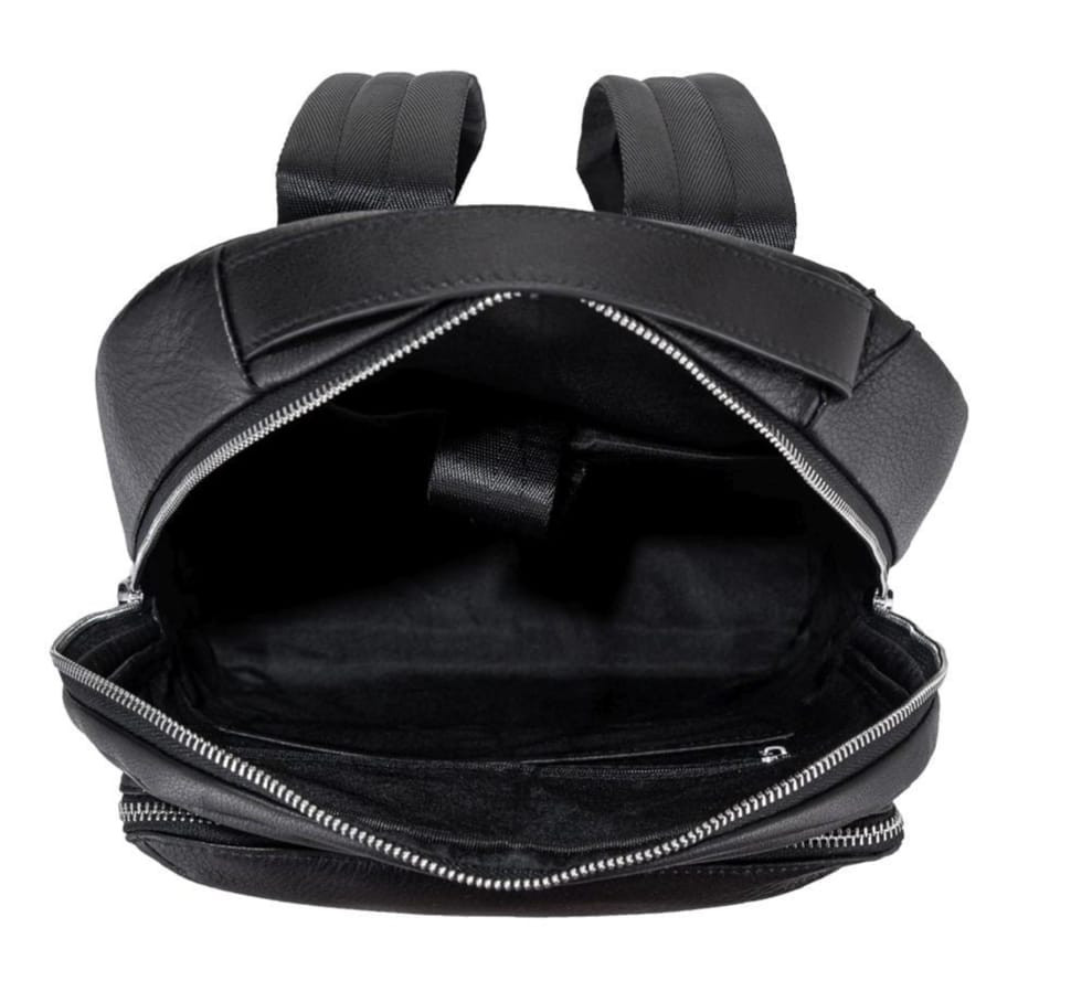 Чоловічий шкіряний рюкзак для ноутбука Tiding Bag SM8-9597-3A