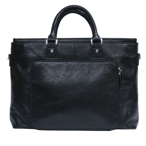 Сумка шкіряна Italico 9625 чорний